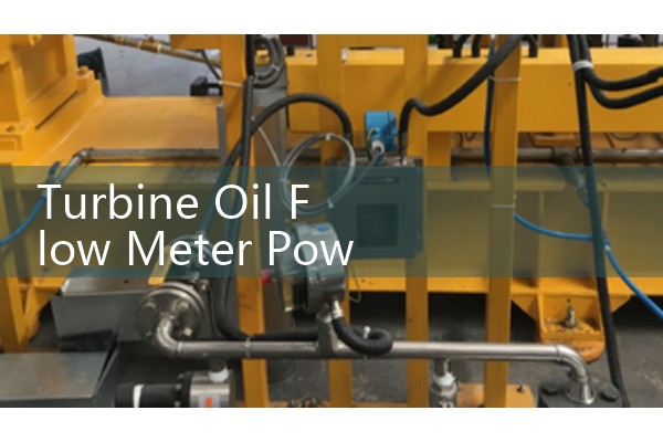 Turbine Oil Flow Meter Power Plant Maintenance Controls